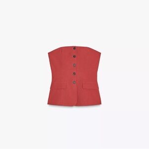 Women's Red Pants & Top Set